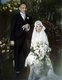 China: Soong May-ling (Song Meiling, 1898-2003), at her marriage to Chiang Kai-shek, Shanghai, 1 December, 1927 (oil over photograph)